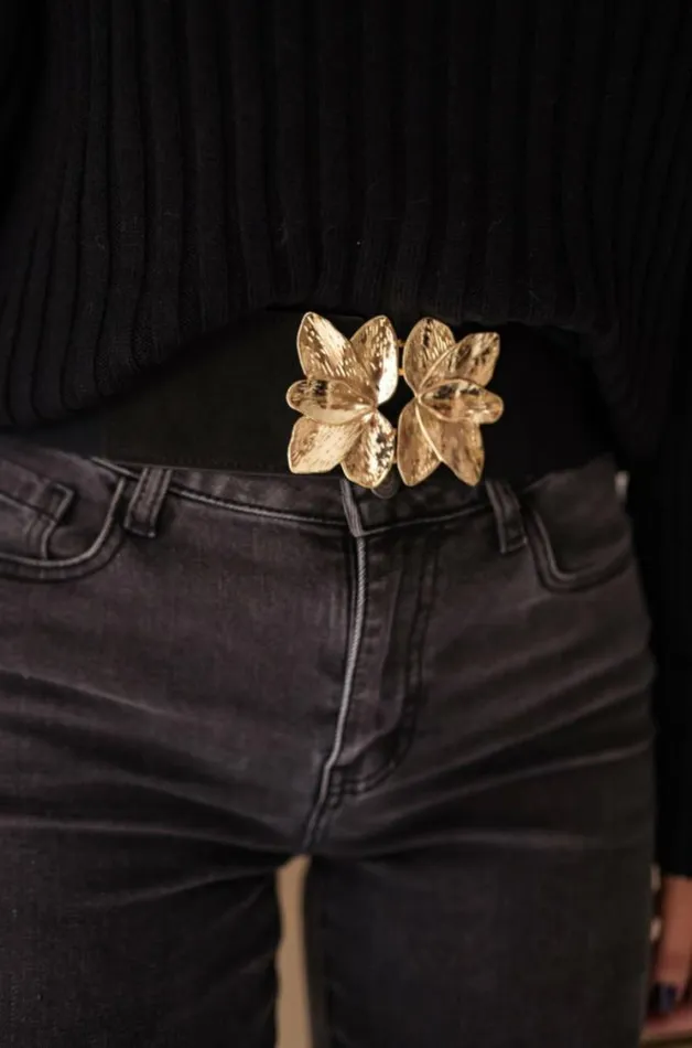Easy Clothes Black Ju Belt Jewelry and Accessories Belts Easy Clothes Black Ju Belt Jewelry and Accessories Belts