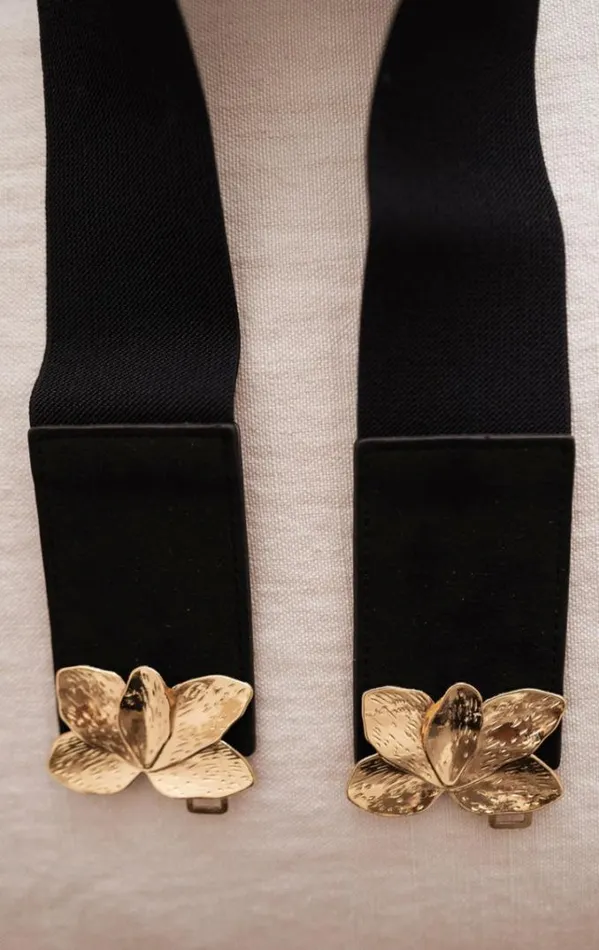 Easy Clothes Black Ju Belt Jewelry and Accessories Belts Easy Clothes Black Ju Belt Jewelry and Accessories Belts