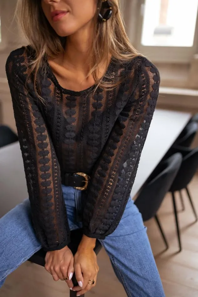 Easy Clothes Black Laslo Blouse Black Women039s Clothing Blouses