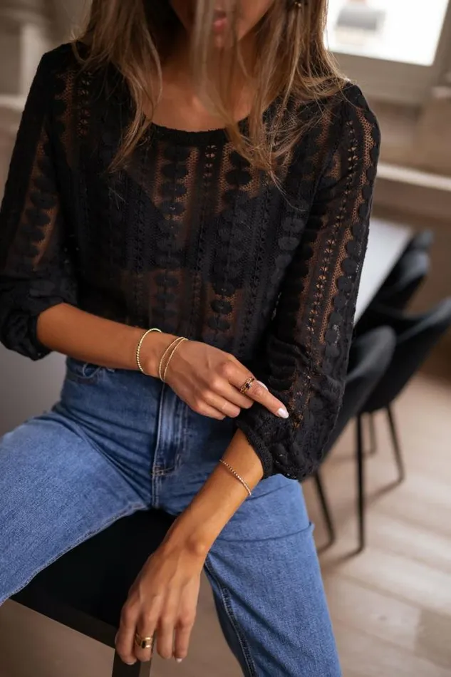 Easy Clothes Black Laslo Blouse Black Women039s Clothing Blouses Easy Clothes Black Laslo Blouse Black Women039s Clothing Blouses