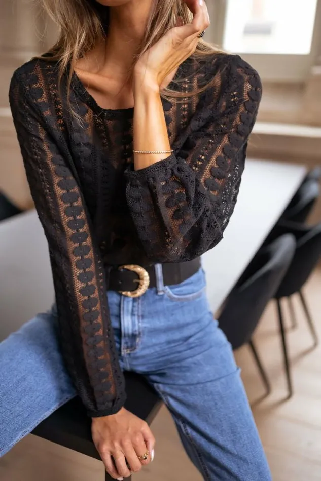 Easy Clothes Black Laslo Blouse Black Women039s Clothing Blouses Easy Clothes Black Laslo Blouse Black Women039s Clothing Blouses