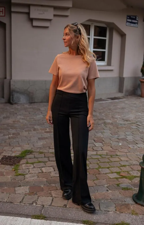 Easy Clothes Black Linou Pants Women039s Clothing Pants and Jeans