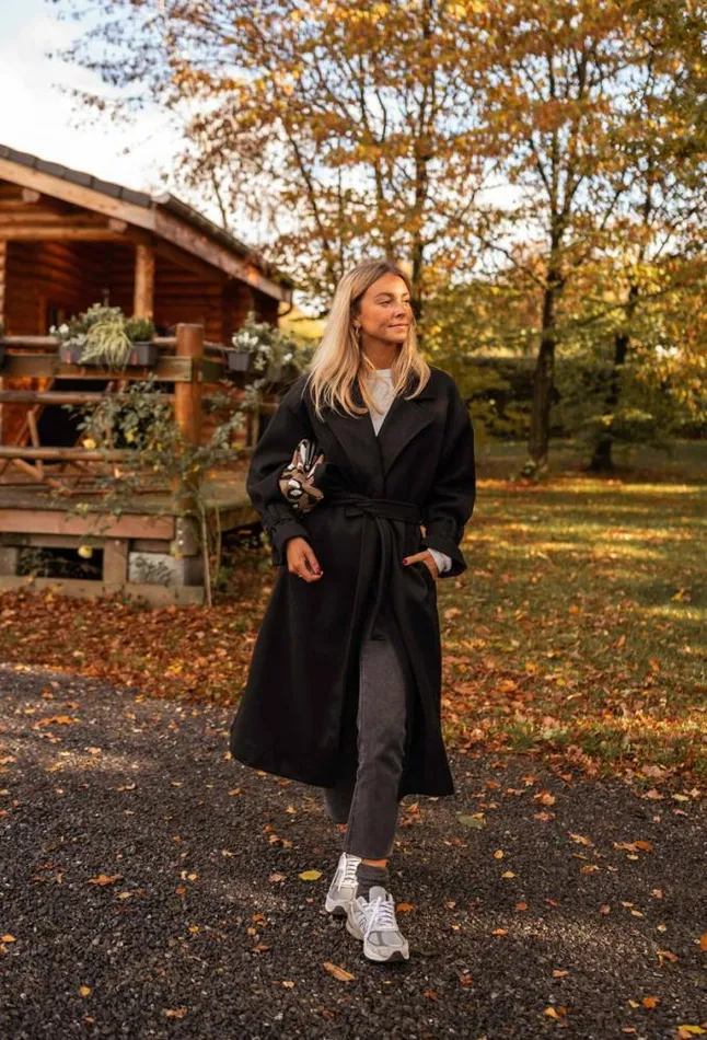 Easy Clothes Black Maddy Coat Black Women039s Clothing Coats