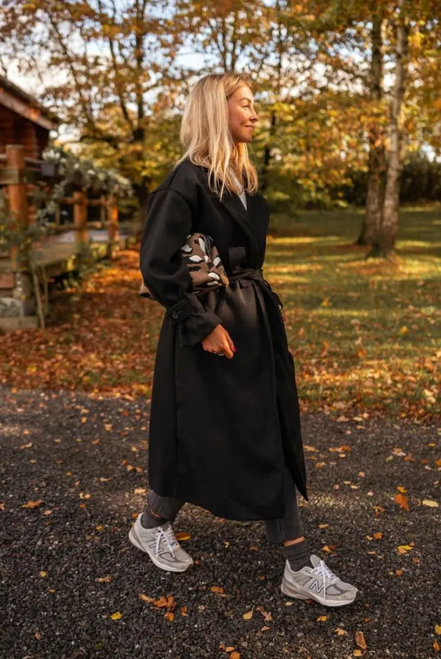 Easy Clothes Black Maddy Coat Black Women039s Clothing Coats