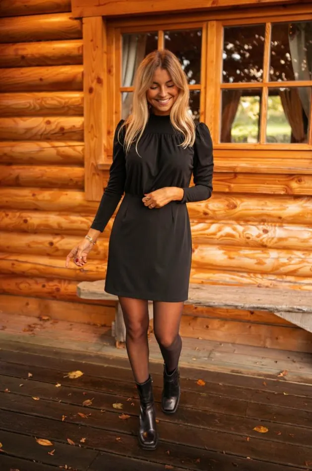 Easy Clothes Black Marcela Dress Women039s Clothing Dresses