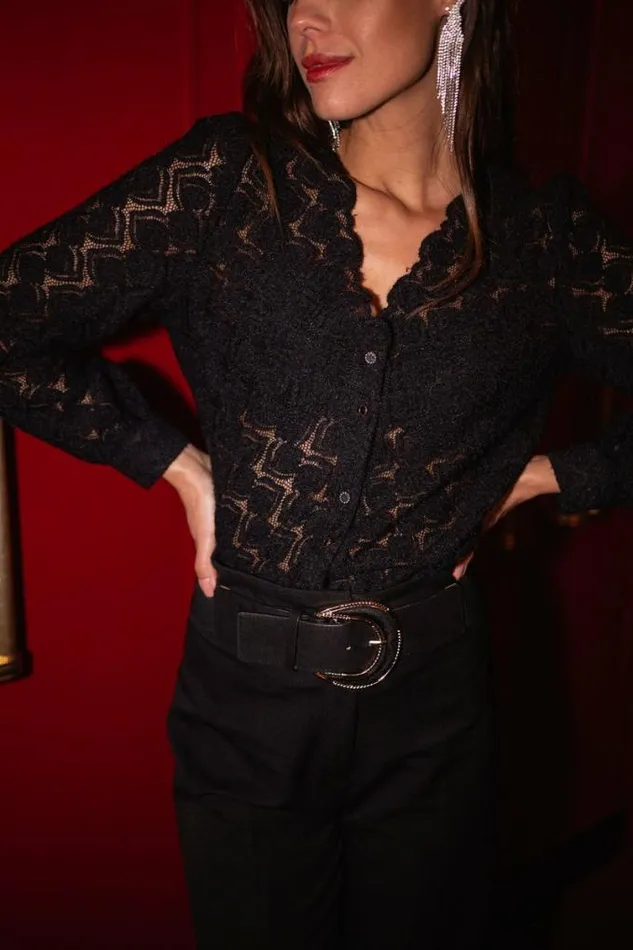 Easy Clothes Black Morgane Blouse Black Women039s Clothing Blouses