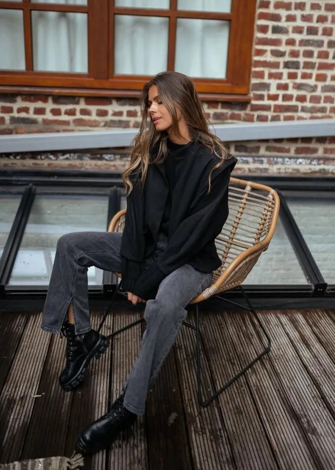 Easy Clothes Black Morna Jacket Women039s Clothing Jackets