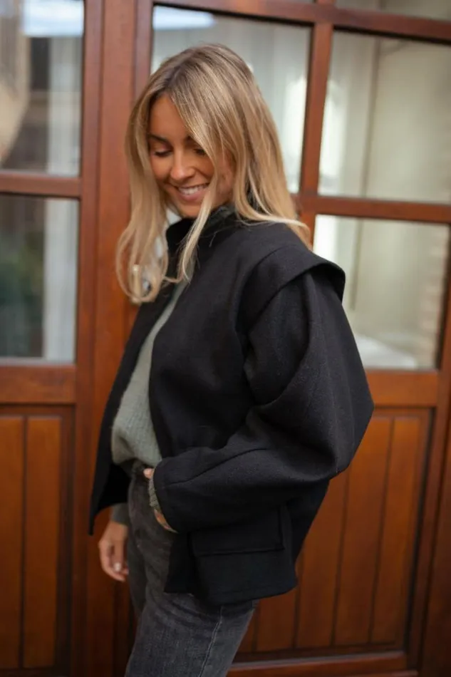 Easy Clothes Black Morna Jacket Women039s Clothing Jackets