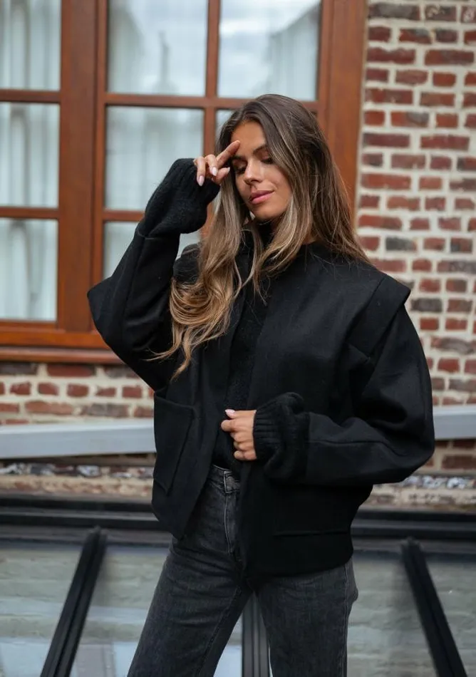 Easy Clothes Black Morna Jacket Women039s Clothing Jackets