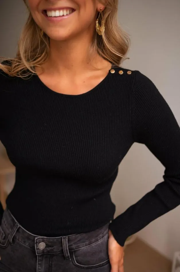 Easy Clothes Black Mothy Sweater Black Women039s Clothing Sweaters