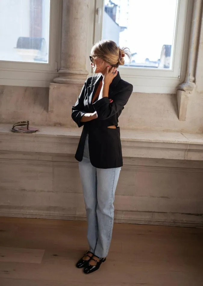 Easy Clothes Black Ophelie Blazer Women039s Clothing Blazers