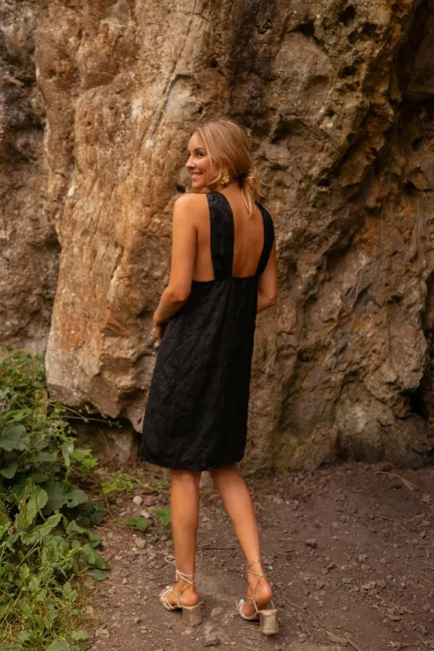 Easy Clothes Black Oprah Dress Women039s Clothing Dresses