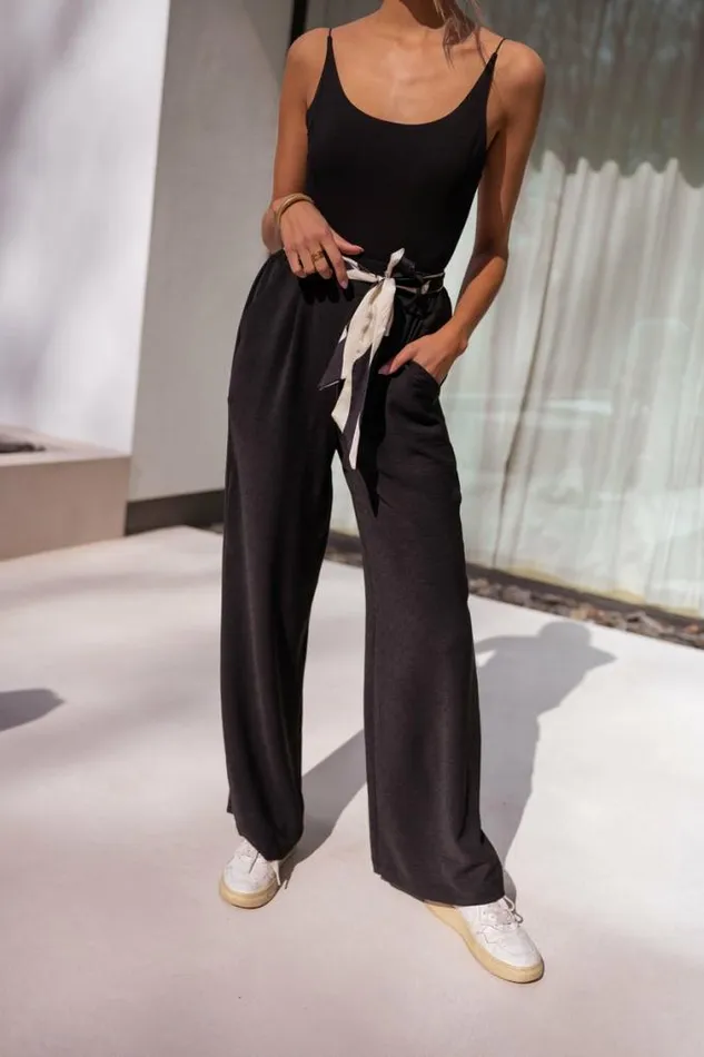 Easy Clothes Black Vanina Pants Black Women039s Clothing Pants and Jeans