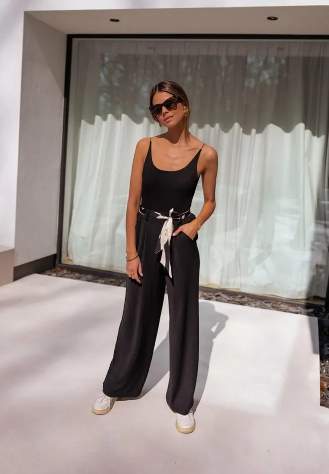 Easy Clothes Black Vanina Pants Black Women039s Clothing Pants and Jeans Easy Clothes Black Vanina Pants Black Women039s Clothing Pants and Jeans