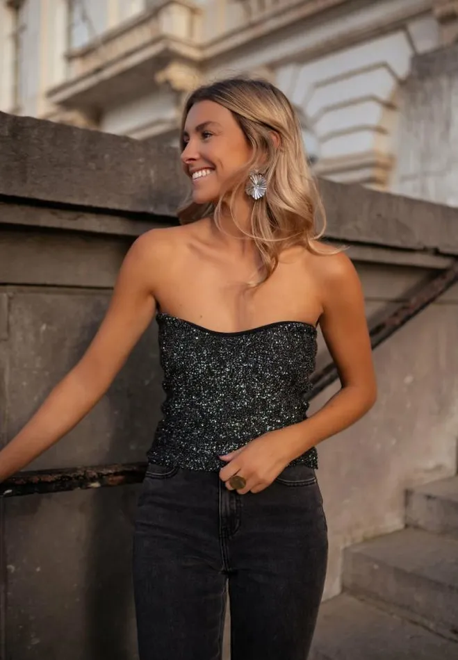 Easy Clothes Black Vincent Top Women039s Clothing Tops