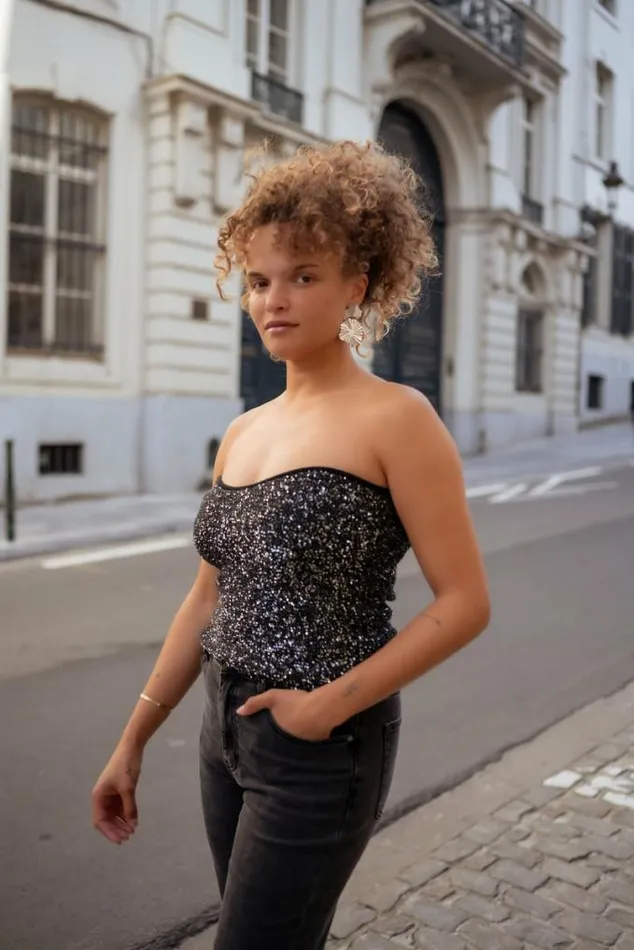 Easy Clothes Black Vincent Top Women039s Clothing Tops