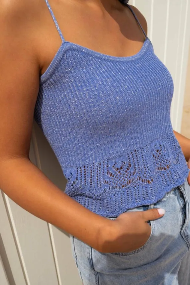 Easy Clothes Blue Amelia Top Women039s Clothing Tops