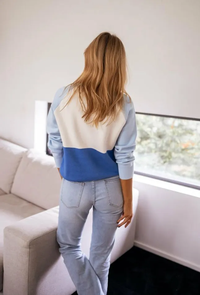 Easy Clothes Blue Amour Sweater Women039s Clothing Sweaters
