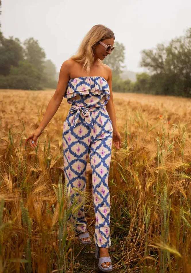 Easy Clothes Blue And Pink Teus Jumpsuit Women039s Clothing Jumpsuits and Rompers Easy Clothes Blue And Pink Teus Jumpsuit Women039s Clothing Jumpsuits and Rompers