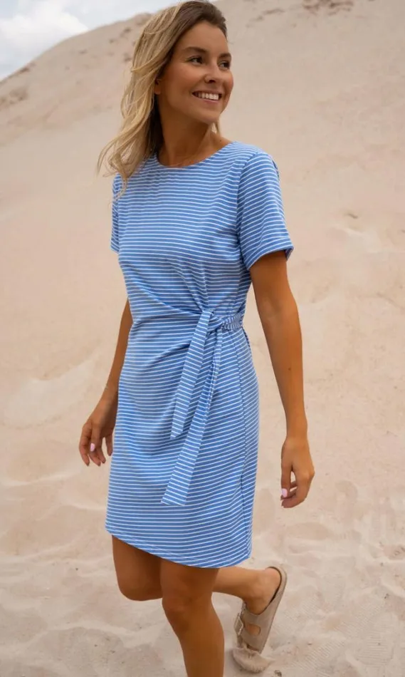 Easy Clothes Blue And White Striped Floriane Dress Women039s Clothing Dresses Easy Clothes Blue And White Striped Floriane Dress Women039s Clothing Dresses