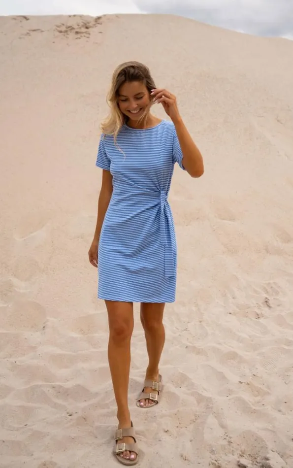 Easy Clothes Blue And White Striped Floriane Dress Women039s Clothing Dresses Easy Clothes Blue And White Striped Floriane Dress Women039s Clothing Dresses