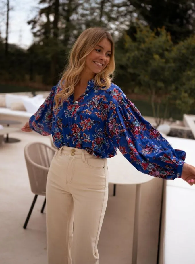 Easy Clothes Blue Divna Blouse Women039s Clothing Blouses Easy Clothes Blue Divna Blouse Women039s Clothing Blouses