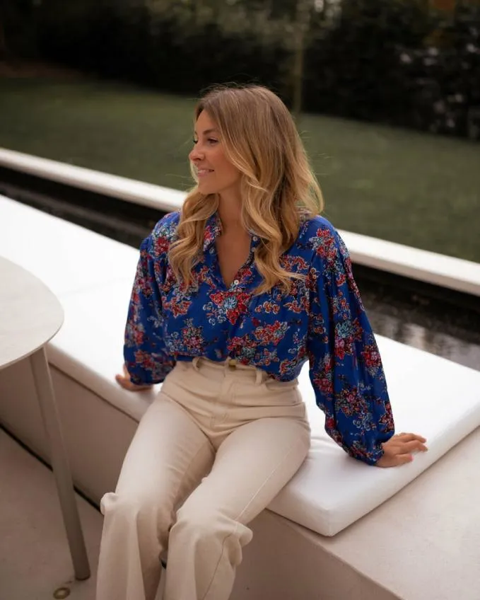 Easy Clothes Blue Divna Blouse Women039s Clothing Blouses Easy Clothes Blue Divna Blouse Women039s Clothing Blouses