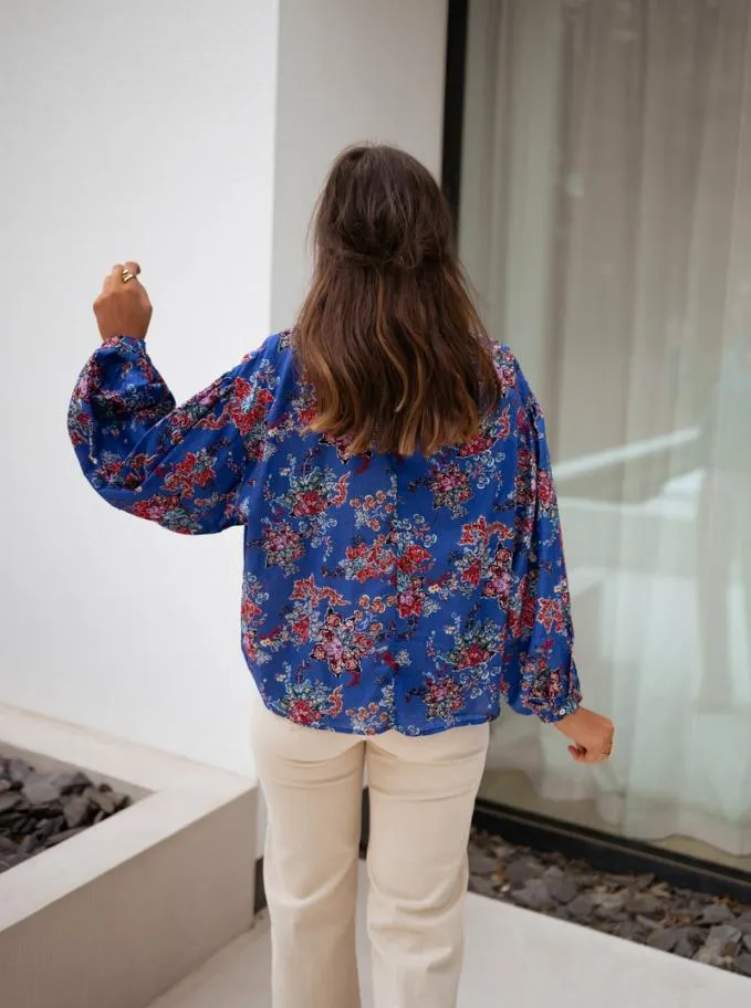Easy Clothes Blue Divna Blouse Women039s Clothing Blouses Easy Clothes Blue Divna Blouse Women039s Clothing Blouses