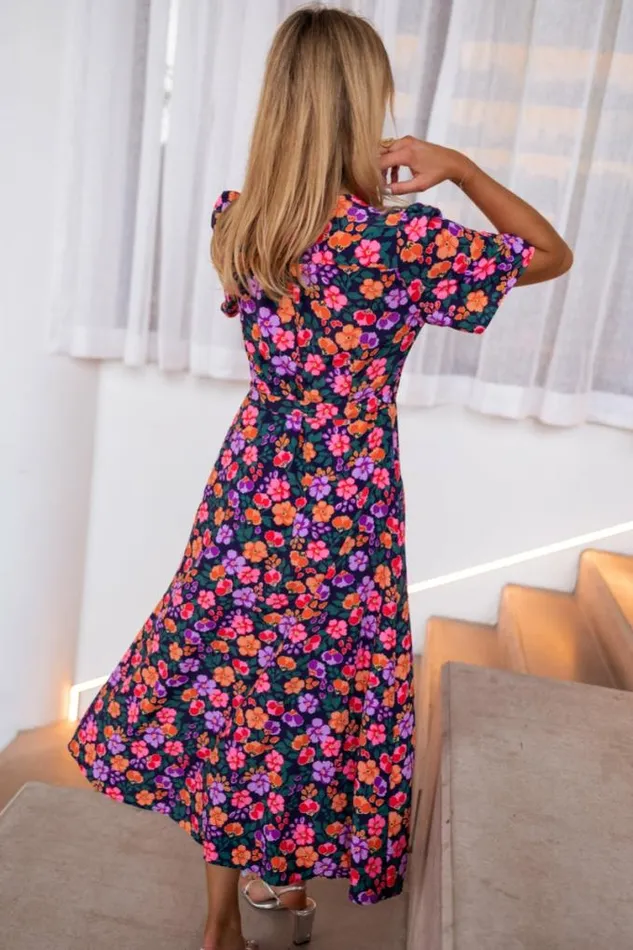 Easy Clothes Blue Floral Lylia Dress Women039s Clothing Dresses