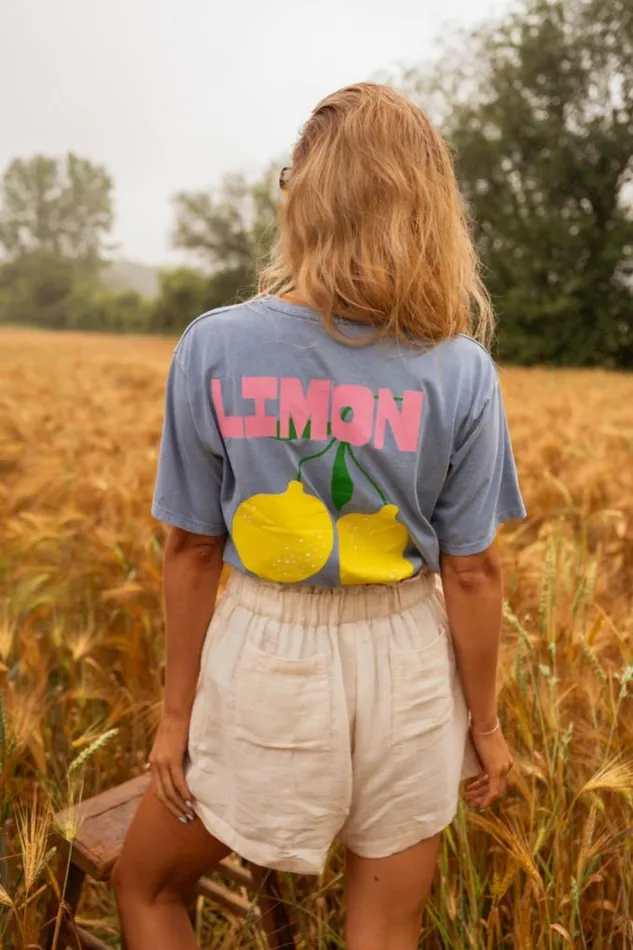 Easy Clothes Blue Limon TShirt Women039s Clothing Tshirts