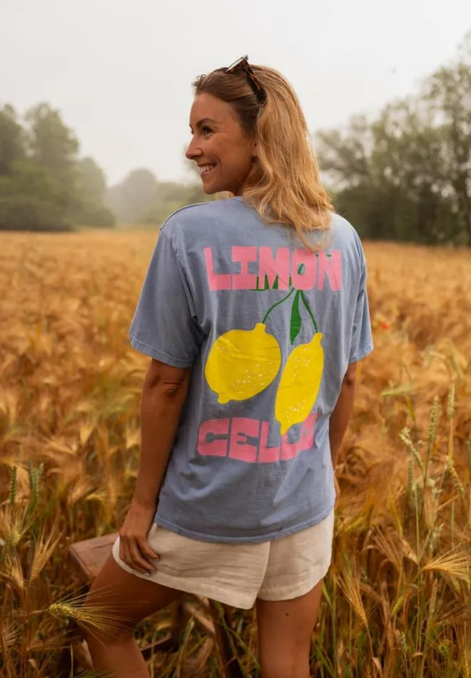 Easy Clothes Blue Limon TShirt Women039s Clothing Tshirts