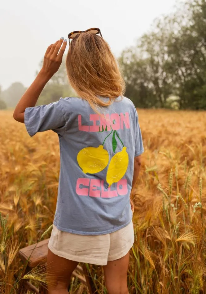 Easy Clothes Blue Limon TShirt Women039s Clothing Tshirts