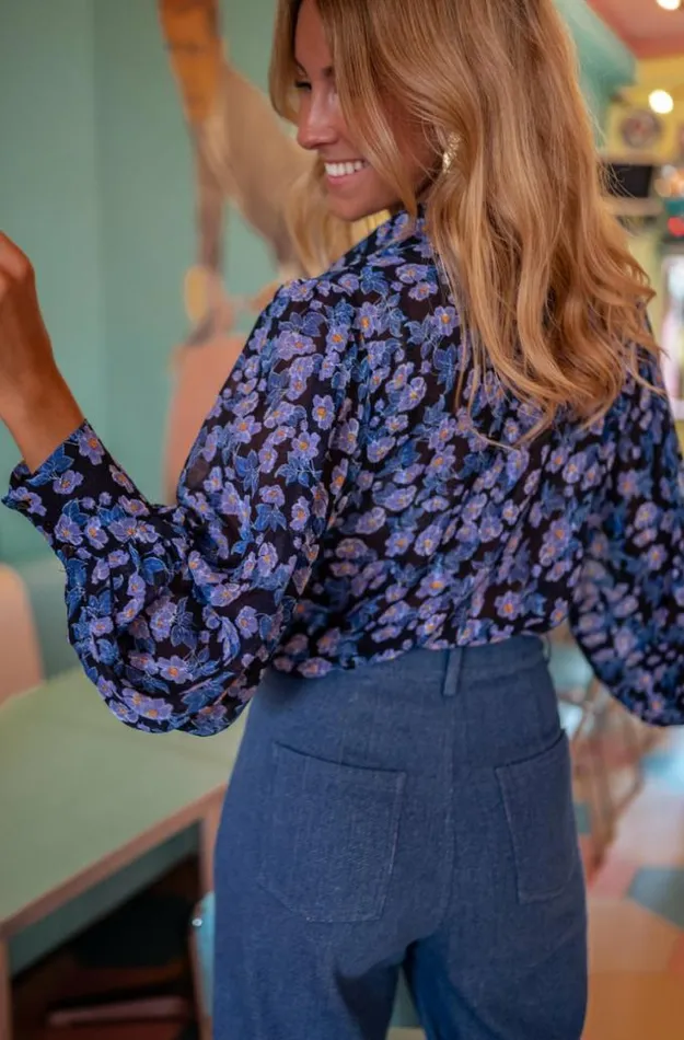 Easy Clothes Blue Marfa Shirt Women039s Clothing Shirts Easy Clothes Blue Marfa Shirt Women039s Clothing Shirts