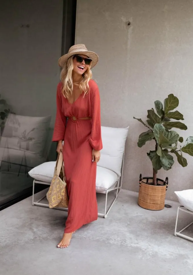Easy Clothes Brick Amery Dress Brick Women039s Clothing Dresses