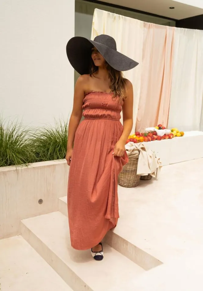 Easy Clothes Brick Melina Dress Women039s Clothing Dresses