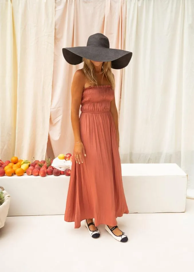 Easy Clothes Brick Melina Dress Women039s Clothing Dresses