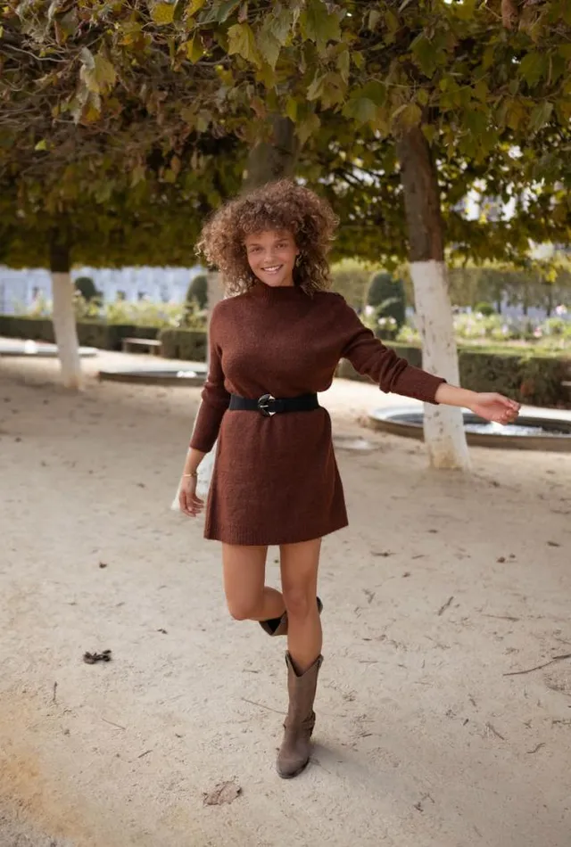 Easy Clothes Brown Lelan Dress Brown Women039s Clothing Dresses