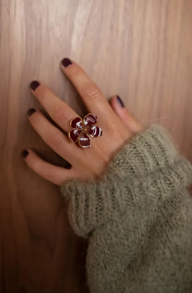 Easy Clothes Brown Lipa Ring Jewelry and Accessories Rings