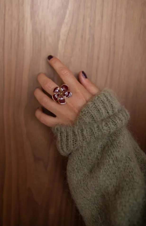 Easy Clothes Brown Lipa Ring Jewelry and Accessories Rings Easy Clothes Brown Lipa Ring Jewelry and Accessories Rings