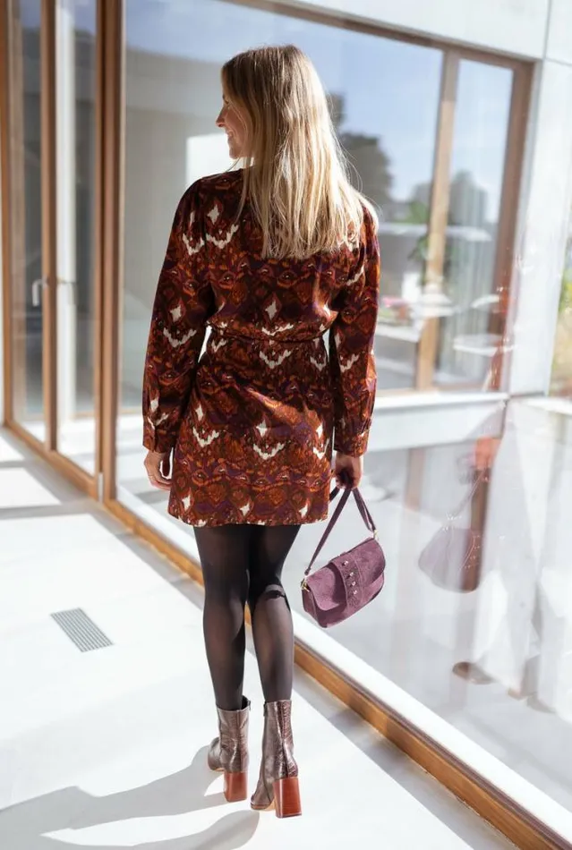 Easy Clothes Burgundy Hadia Bag Jewelry and Accessories Handbags