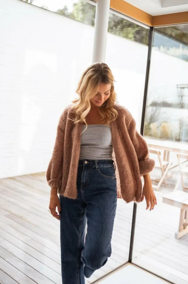 Easy Clothes Camel Alina Cardigan Camel Women039s Clothing Cardigans