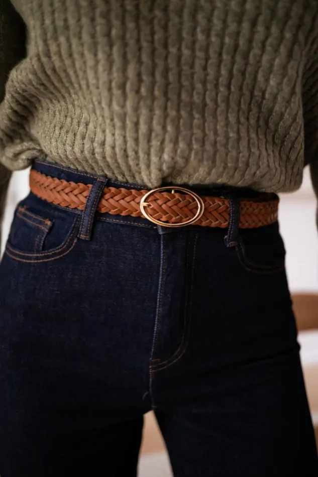 Easy Clothes Camel Cilo Belt Camel Jewelry and Accessories Belts
