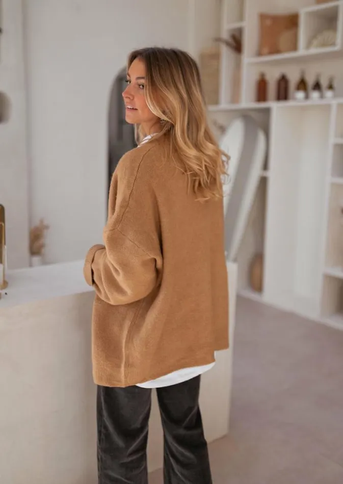 Easy Clothes Camel Villers Cardigan Women039s Clothing Sweaters