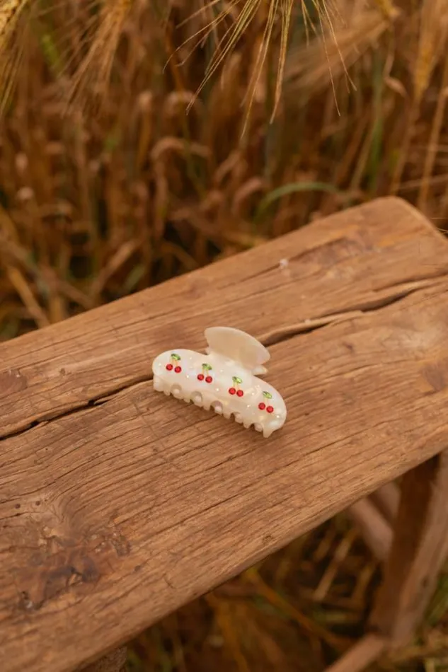 Easy Clothes Cherry Hair Clip Jewelry and Accessories Hair Clips