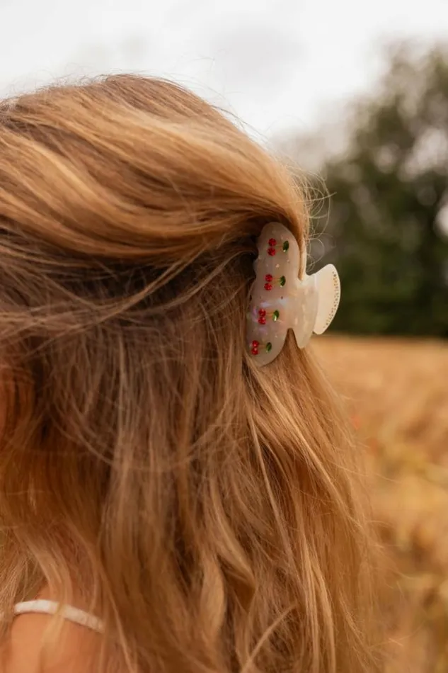Easy Clothes Cherry Hair Clip Jewelry and Accessories Hair Clips Easy Clothes Cherry Hair Clip Jewelry and Accessories Hair Clips