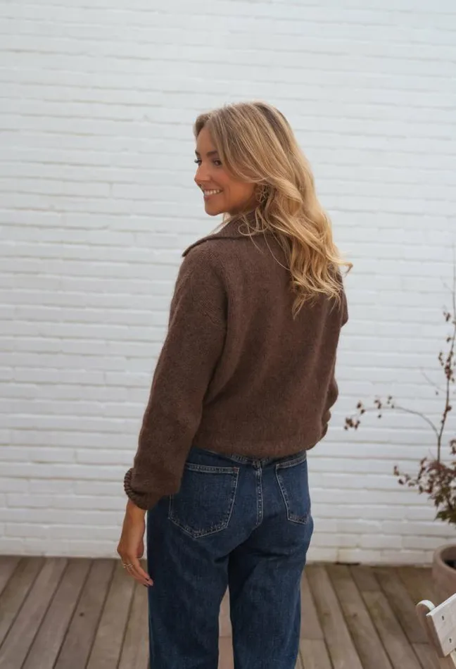Easy Clothes Chocolate Jules Sweater Women039s Clothing Sweaters