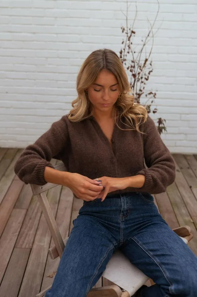 Easy Clothes Chocolate Jules Sweater Women039s Clothing Sweaters