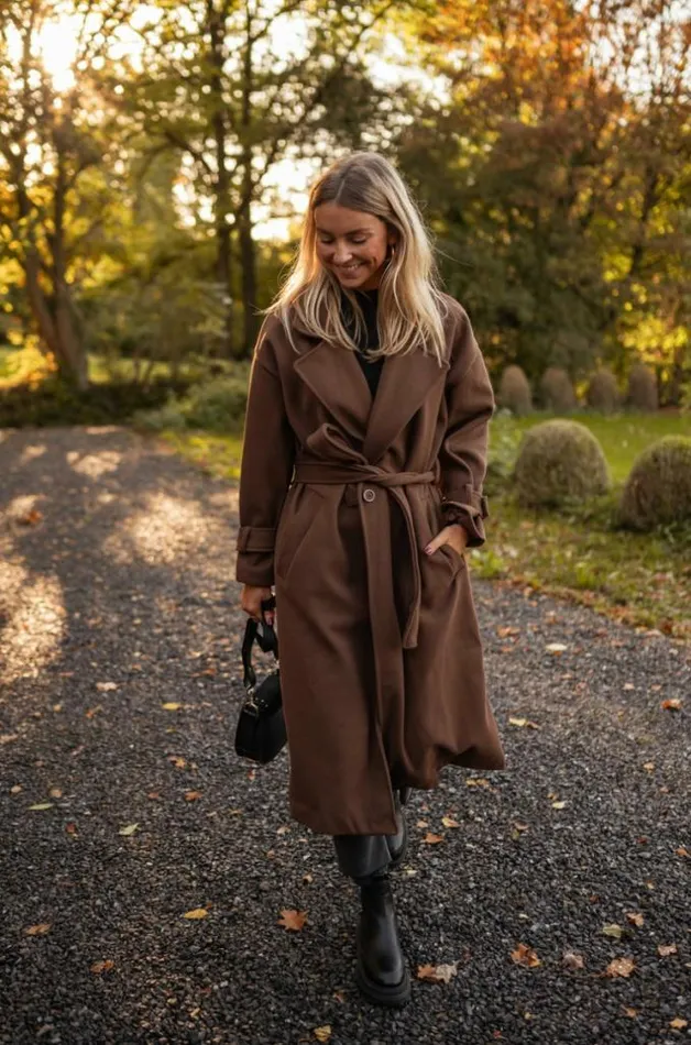 Easy Clothes Chocolate Maddy Coat Chocolate Women039s Clothing Coats