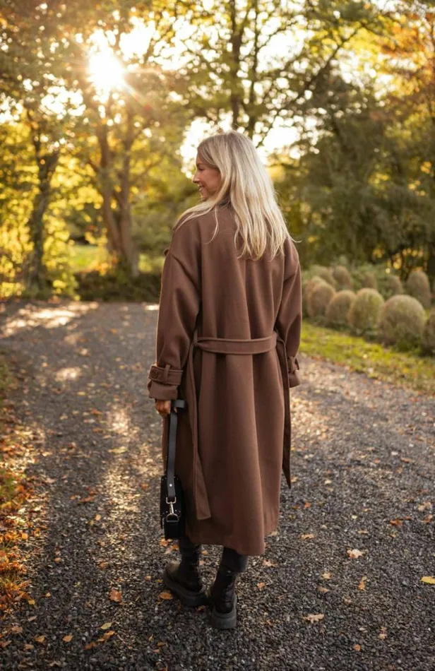 Easy Clothes Chocolate Maddy Coat Chocolate Women039s Clothing Coats