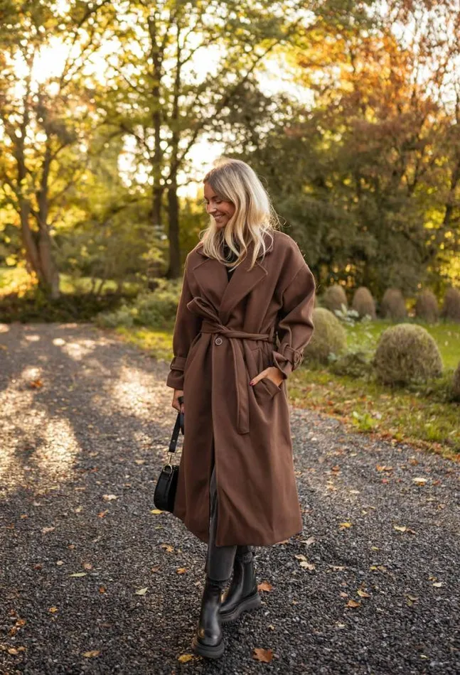 Easy Clothes Chocolate Maddy Coat Chocolate Women039s Clothing Coats